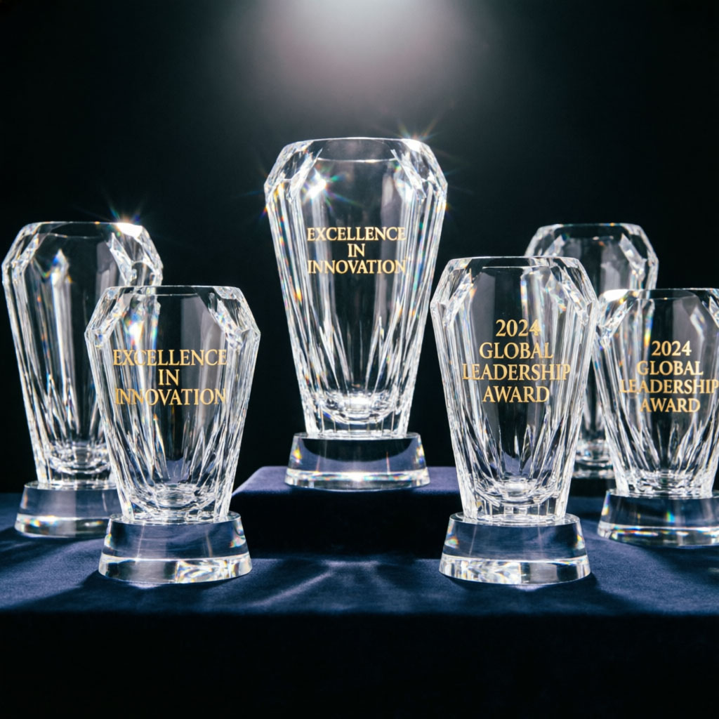 Crystal Trophy Making